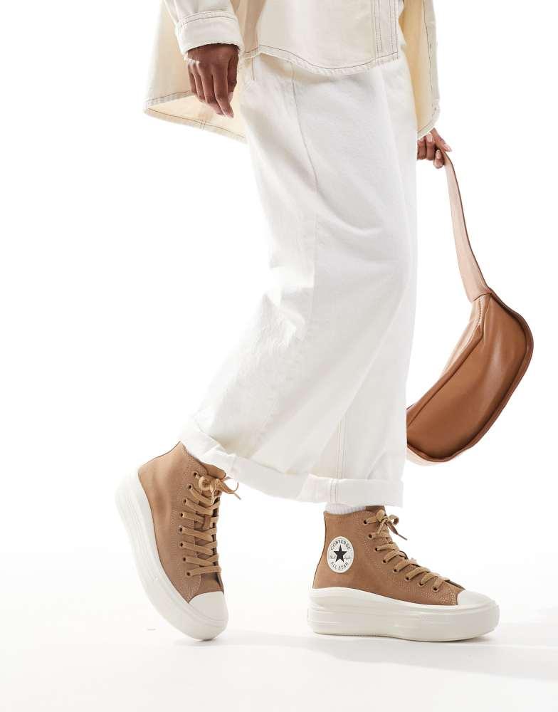 converse move hi beige