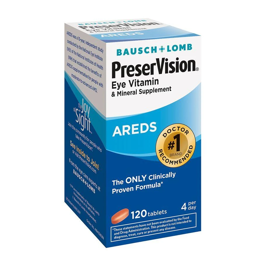 PreserVision Eye Vitamin and Mineral Supplement with AREDS, Tablets 1