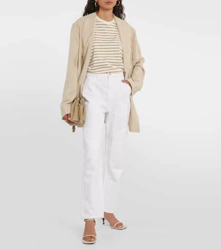 AGOLDE Cooper high-rise denim cargo pants 2