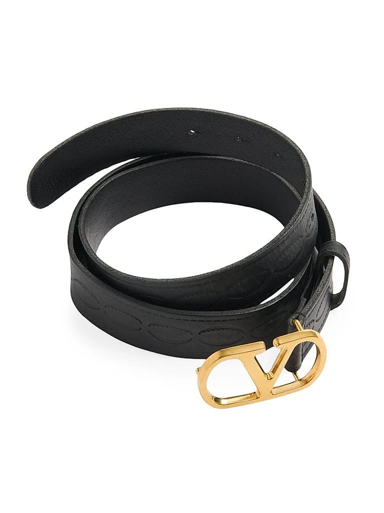 Valentino VLogo Signature Calfskin Belt 30MM 2