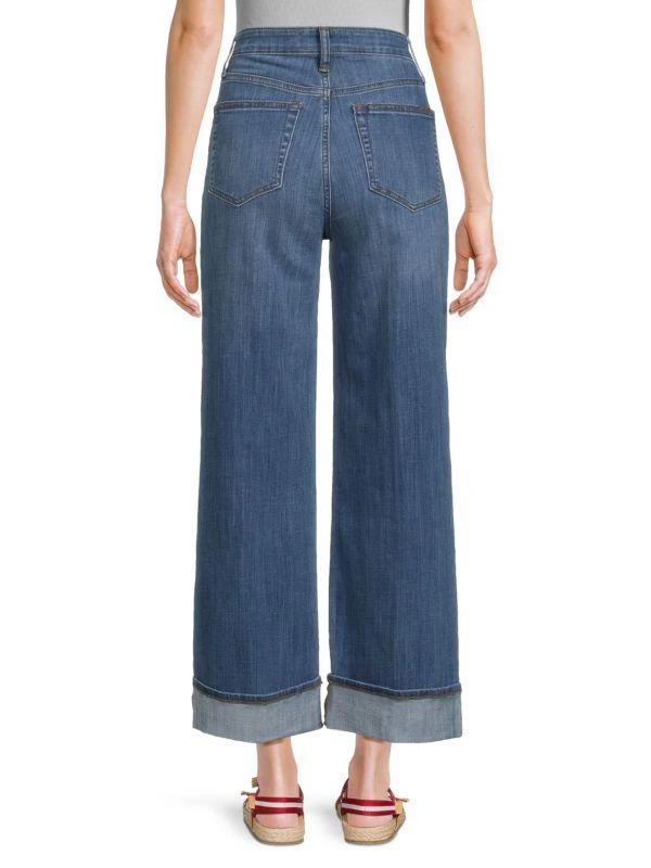Joe's Jeans Wide Leg Ankle Jeans 2