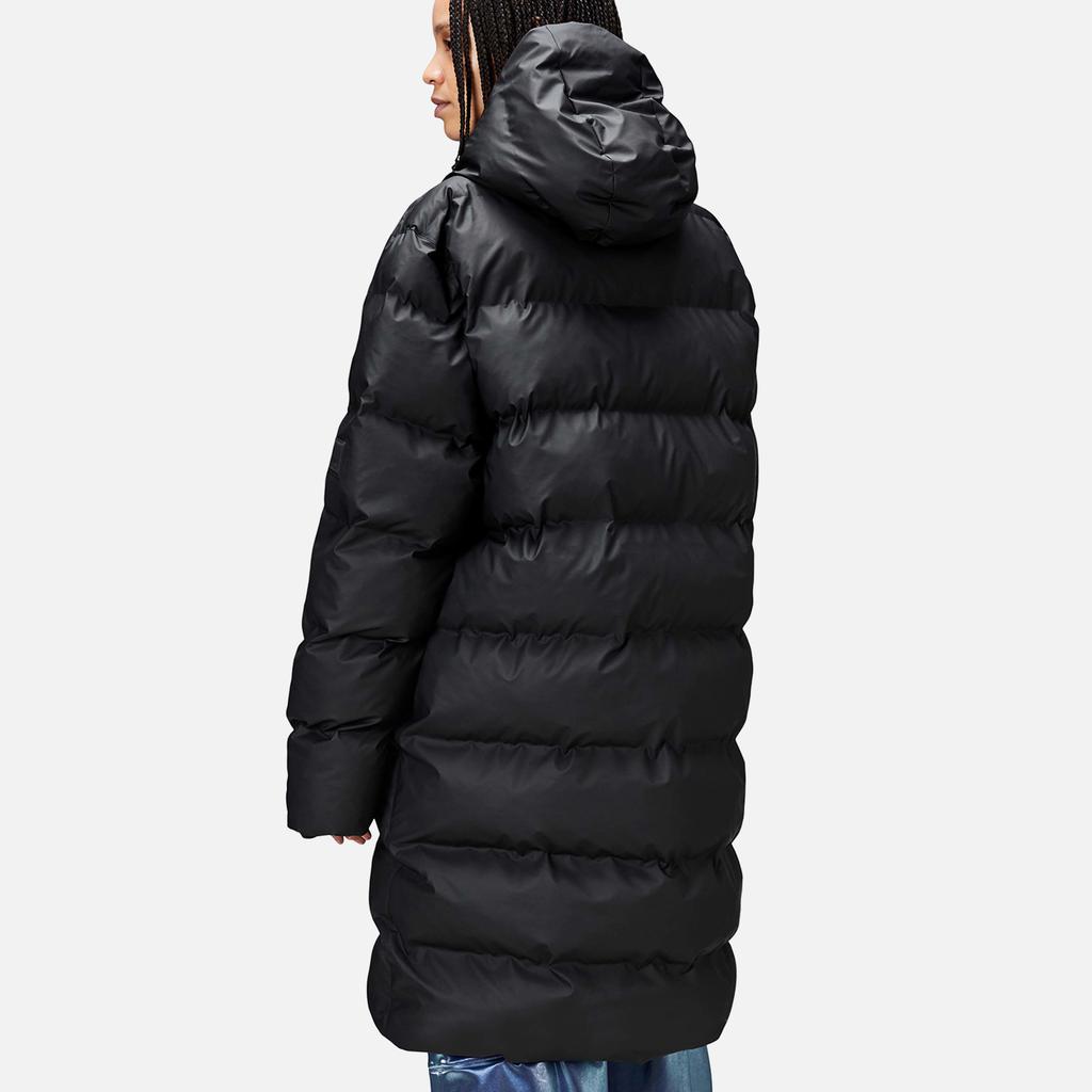 RAINS Rains Alta Long Coated-Shell Puffer Jacket