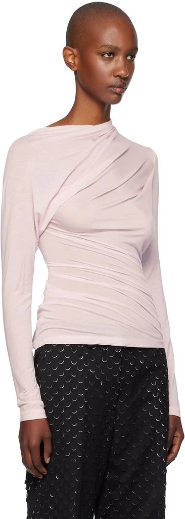 Helmut Lang Pink Wind T-shirt 2