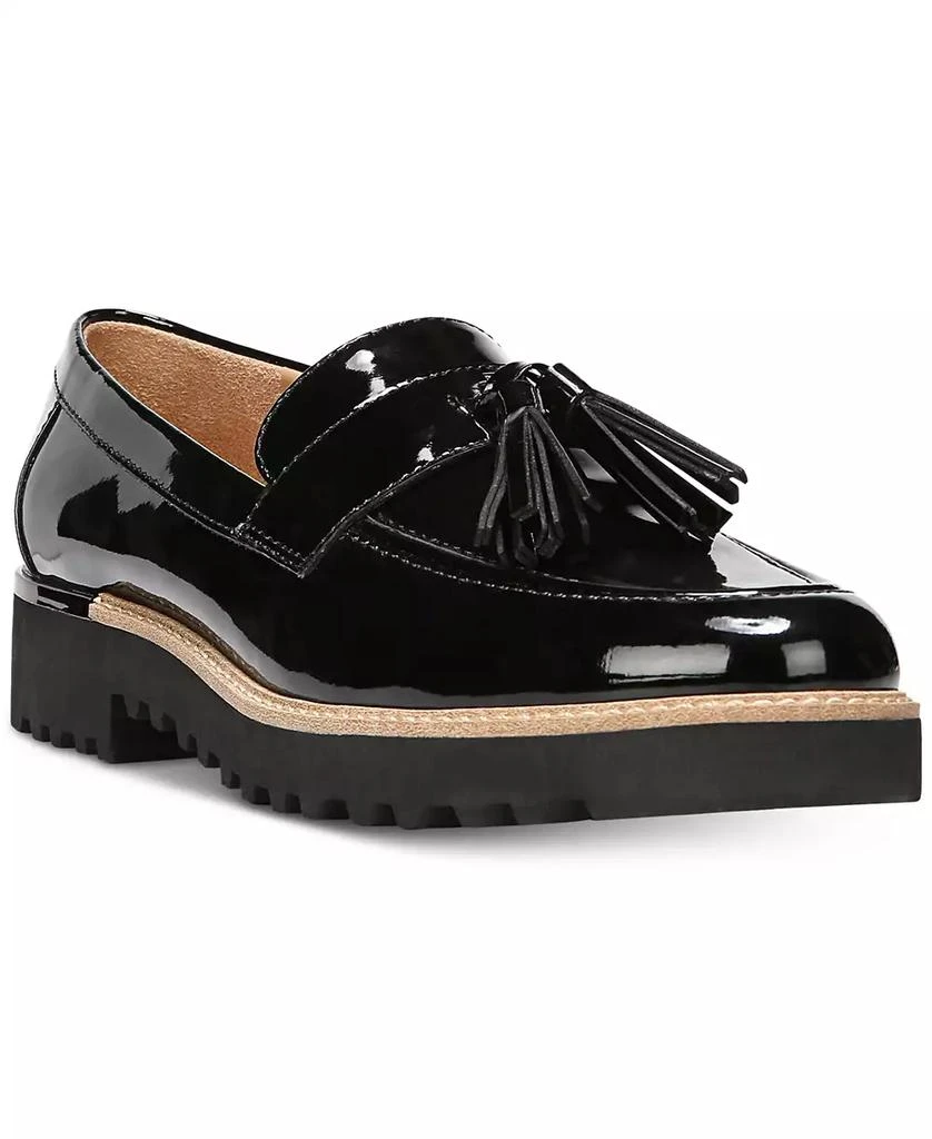 Franco Sarto Women's Carolynn Lug Sole Tassel Loafers 1