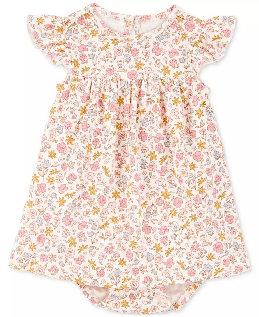 Carter
s Baby Girls Cotton Bodysuit Dress 
Cardigan, 2 Piece Set 2