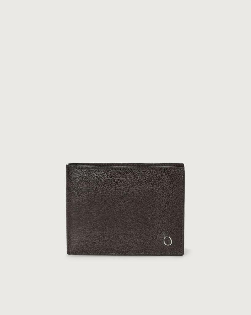 ORCIANI wallet and portatessere man Orciani su0107 micron - horizontal ebony wallet