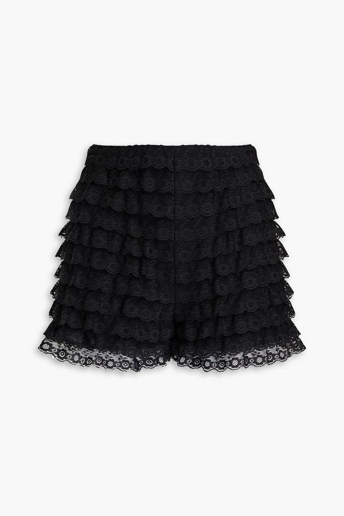 RED Valentino Tiered lace shorts 1