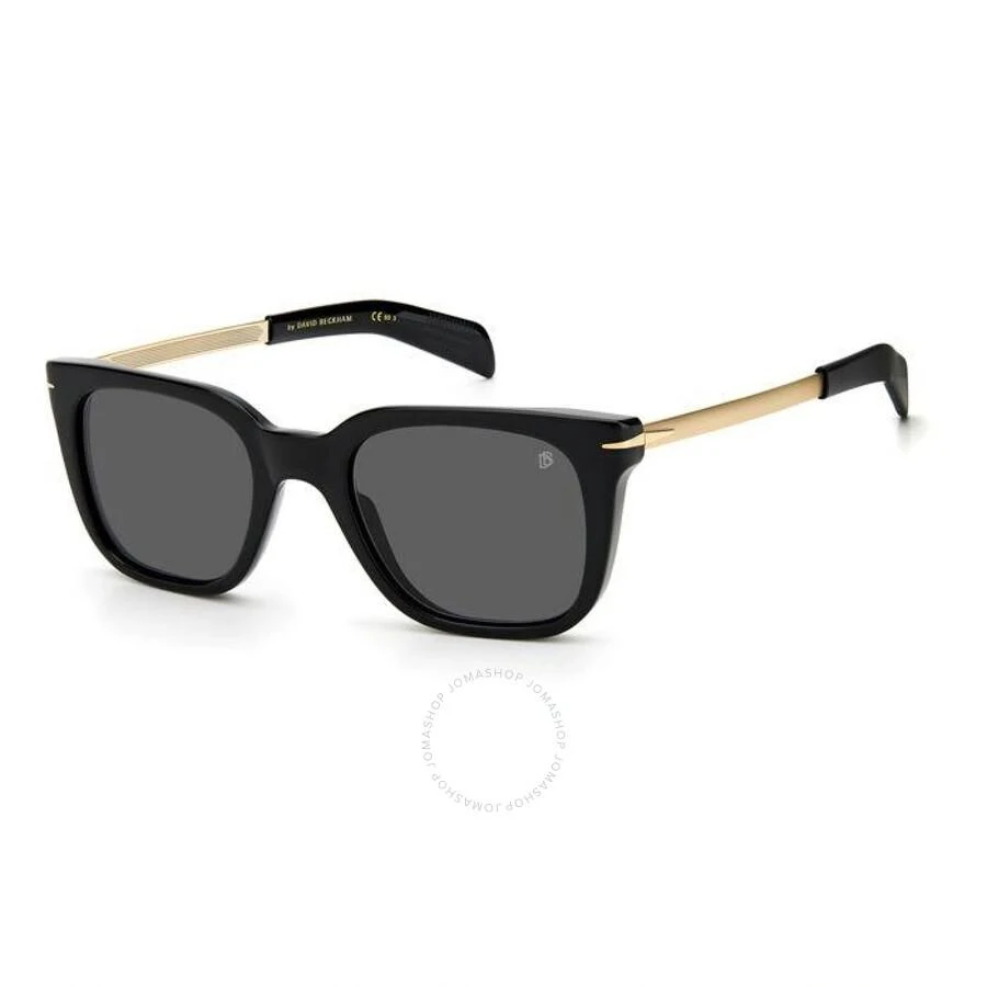 David Beckham Grey Square Men's Sunglasses DB 7047/S 02M2/IR 51 2