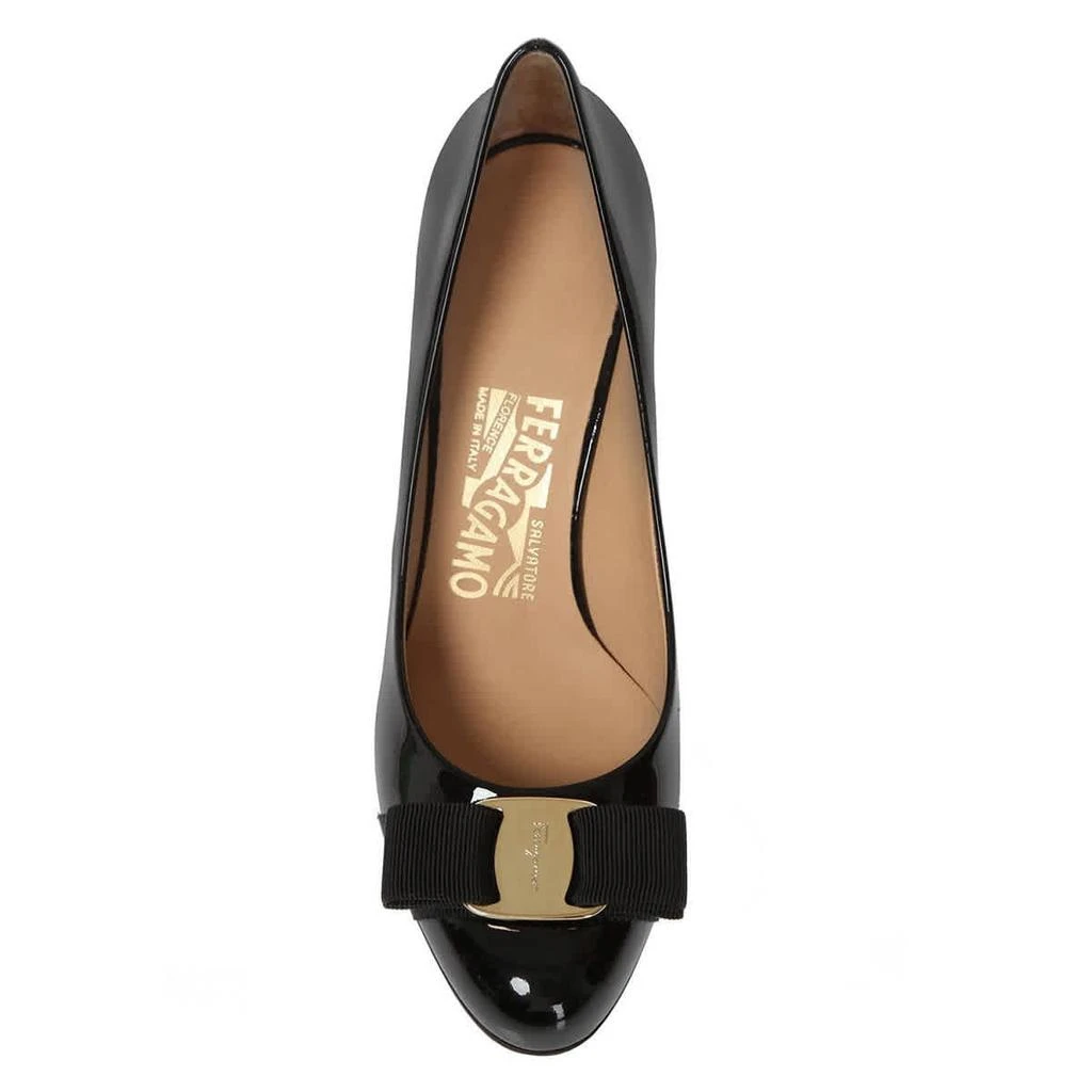Ferragamo Salvatore Ferragamo Ladies Vara Bow Pump Shoe in Black, Brand Size 8.5 D 2