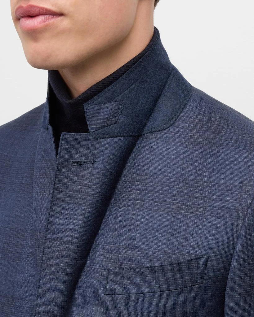 Zegna Men's Trofeo Tonal Plaid Sartorial Suit 10