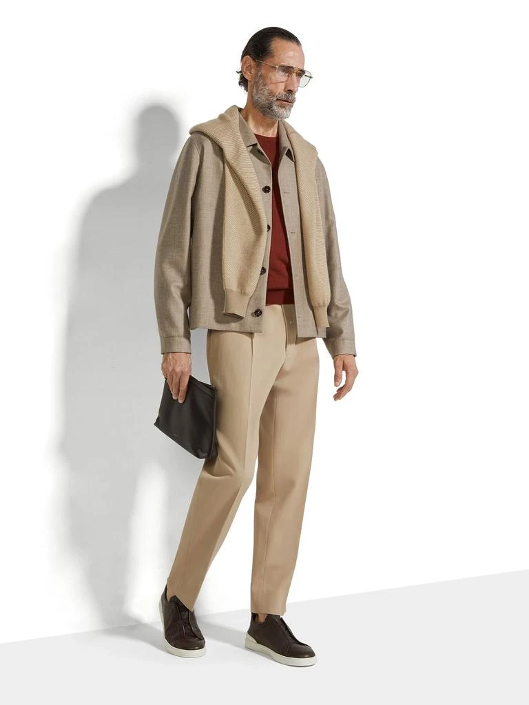Zegna Zegna Button-Down Shirt Jacket 4