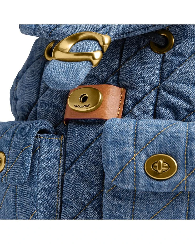 Coach Tabby Backpack with Quilting 7