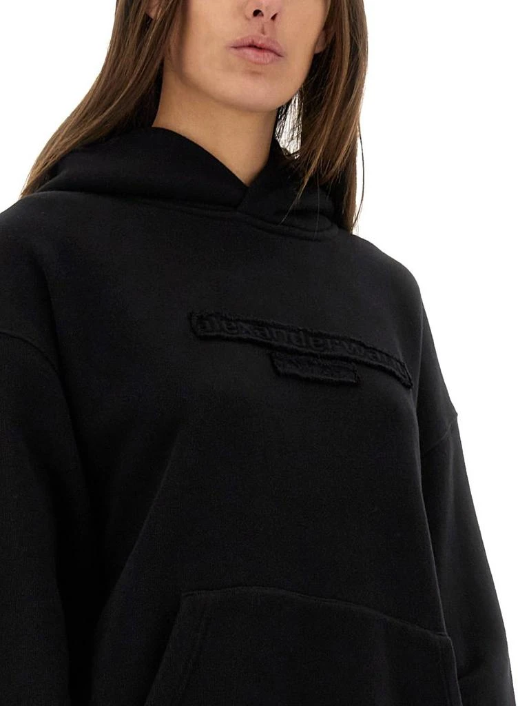 Alexander Wang Alexander Wang Logo Patch Hoodie 3