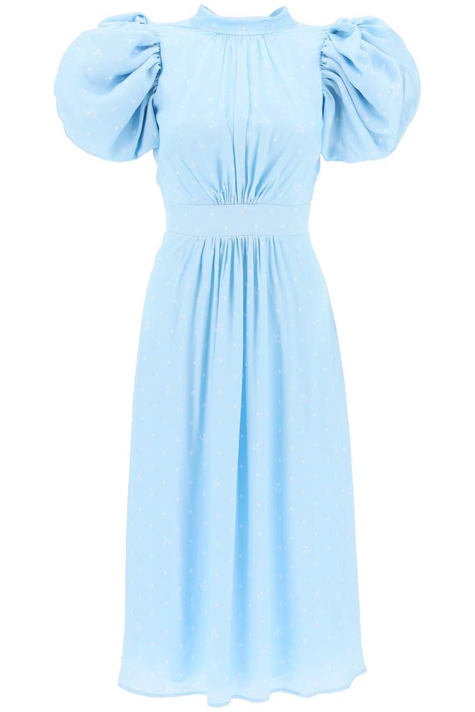 パーティードレス ROTATE polka dot midi dress with balloon sleeves 1125682961 ROTATE Birger Christensen polka dot midi dress with balloon