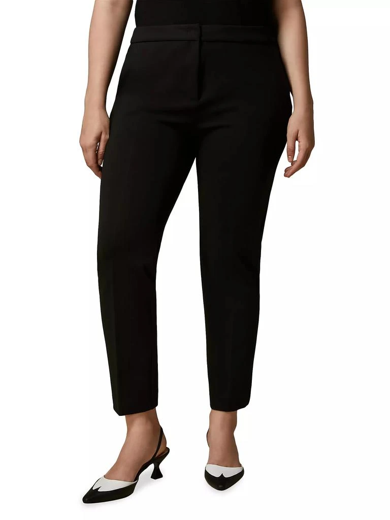 Marina Rinaldi Plus Nada Slim Jersey Trousers 3