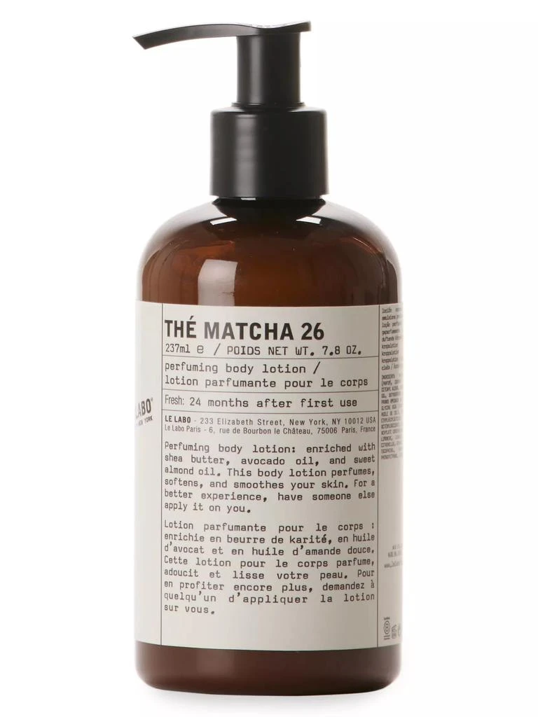 Le Labo Thé Matcha Perfuming Body Lotion 1