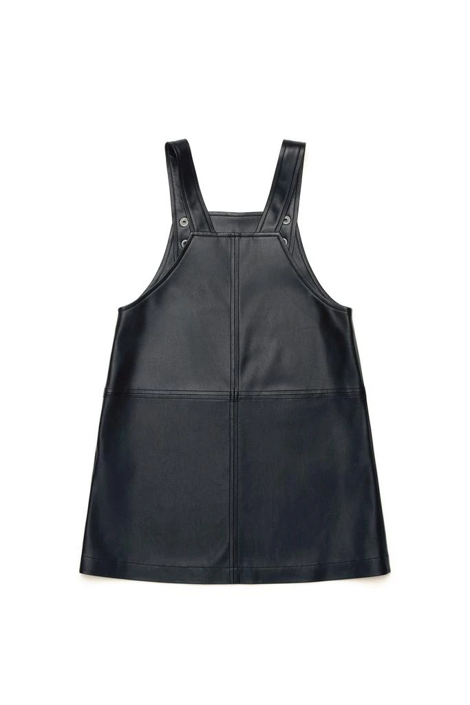 Diesel Diesel Kids Logo-Embroidered Dungaree Dress 2