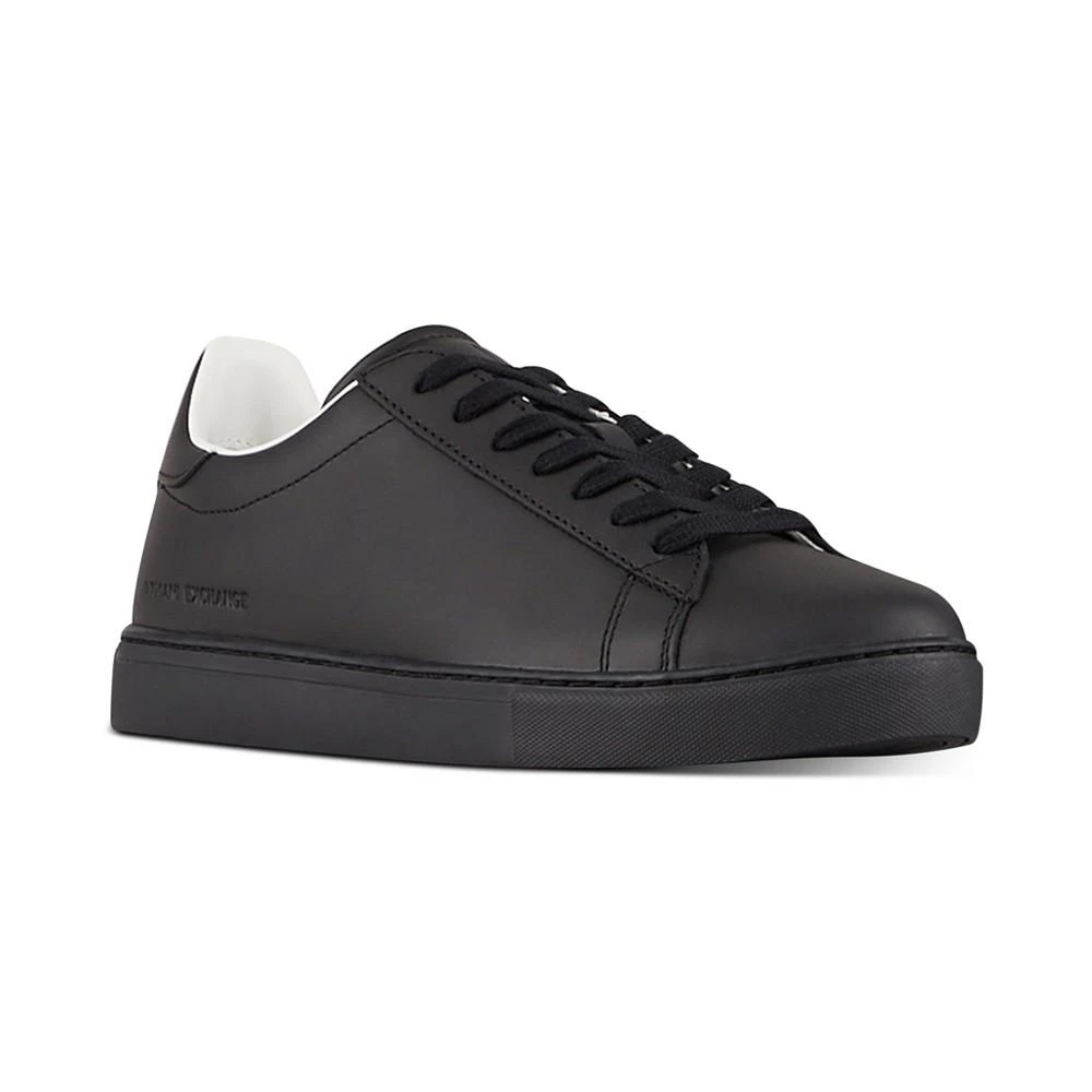 A|X Armani Exchange Men's Low Top Leather Sneaker 1