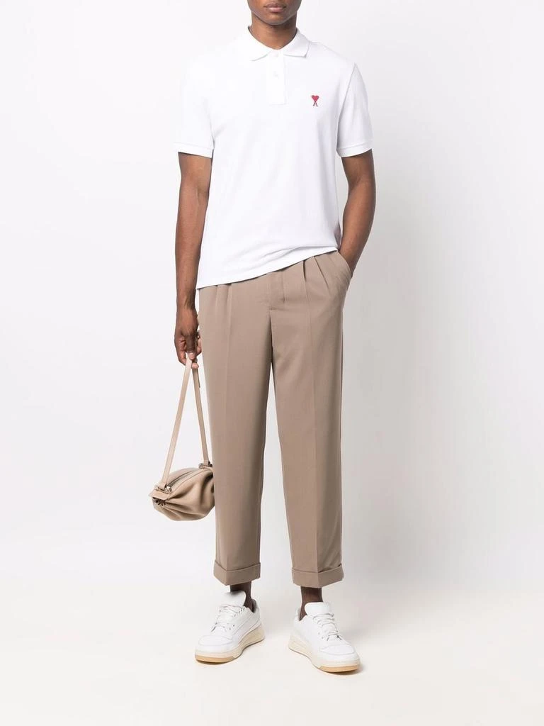 AMI AMI DE COEUR ORGANIC COTTON POLO SHIRT 5