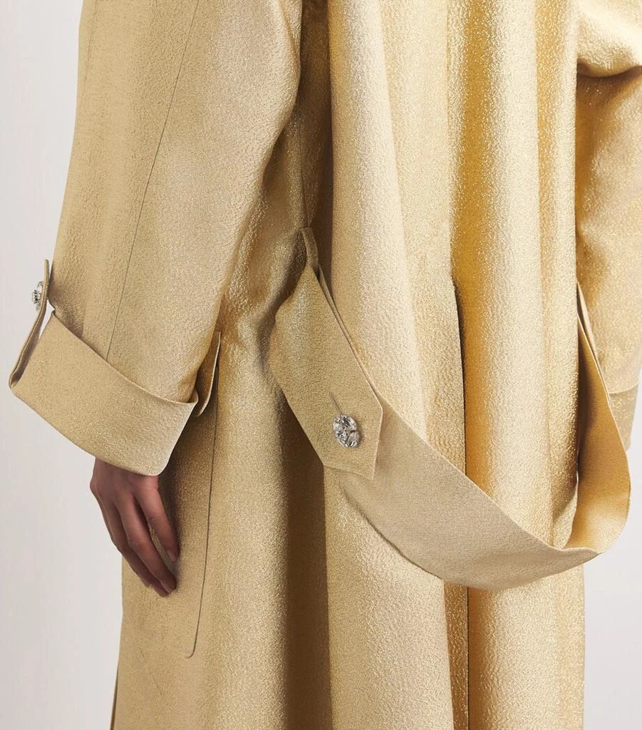 Alexis Mabille Lamé A-Line Gown 4