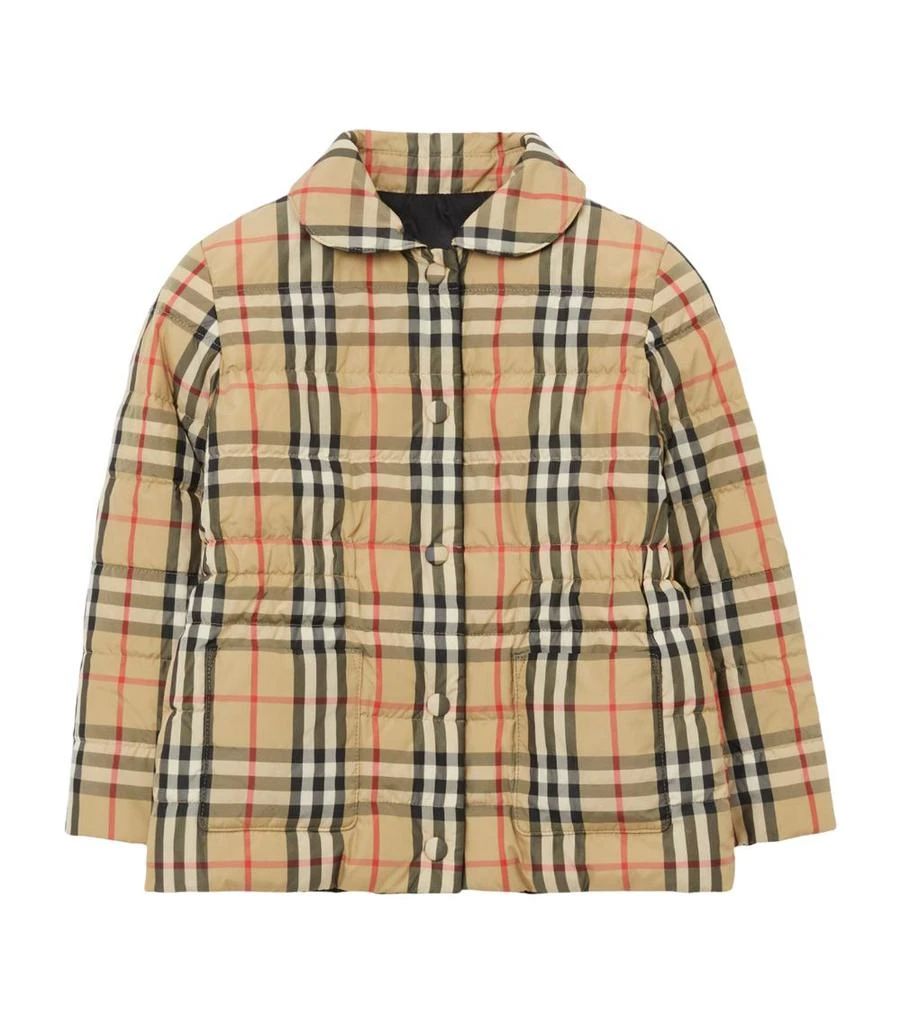 Burberry Reversible Check Puffer Jacket (3-14 Years) 1