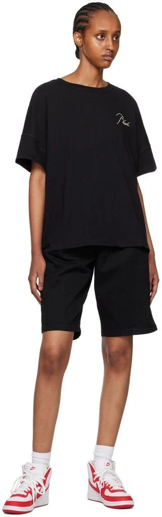 Rhude Black Reverse T-Shirt 4