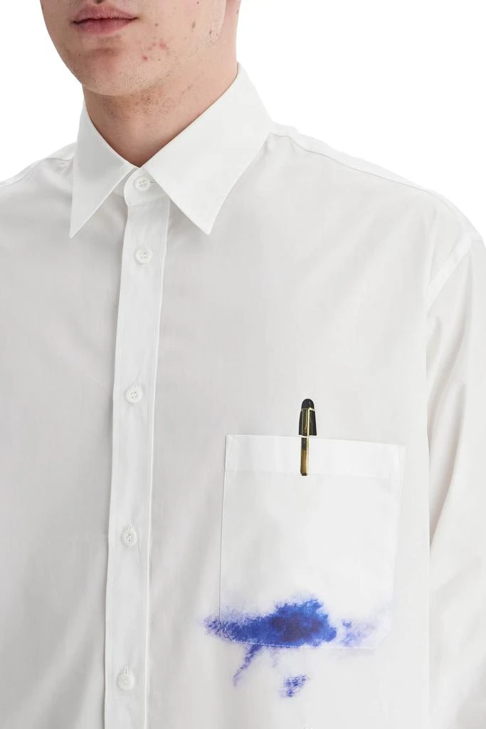 Moschino printed pocket shirt with button 4