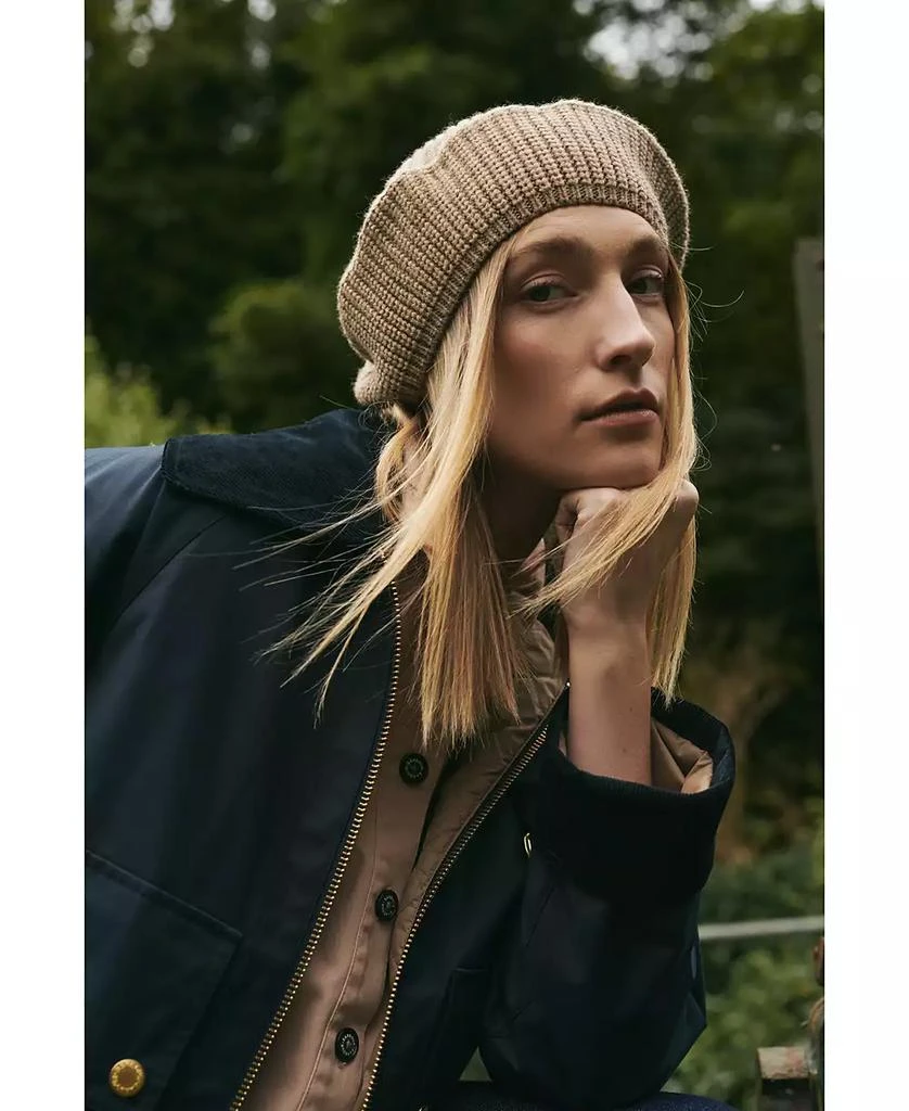 Barbour Women's Nora Oversized-Collar Utility Jacket 9