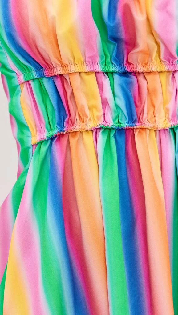 English Factory Rainbow Stripe Sleeveless Maxi Dress 5