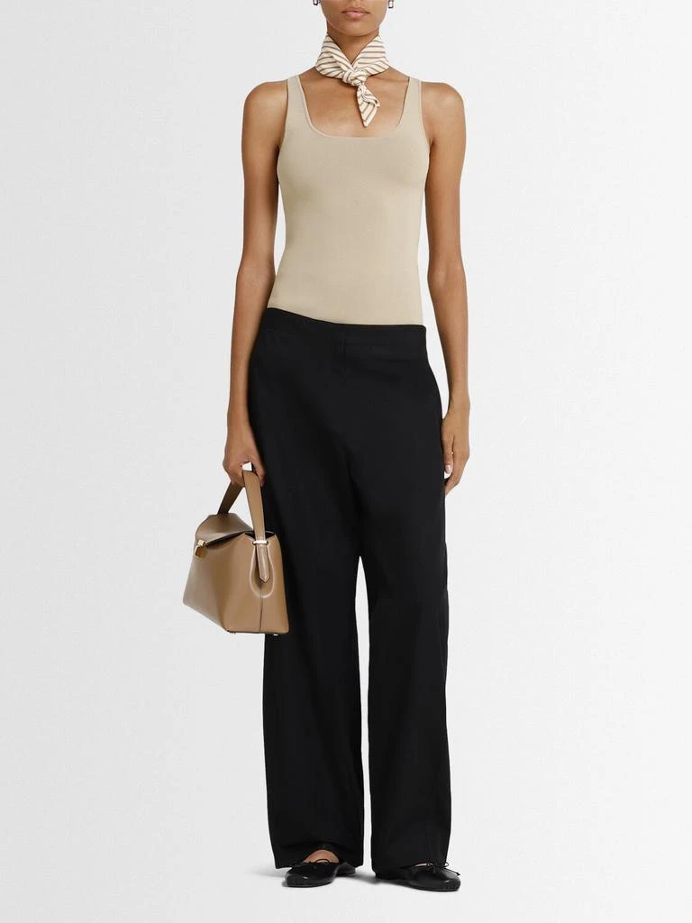 Totême Twisted Seam Organic Cotton Pants 1