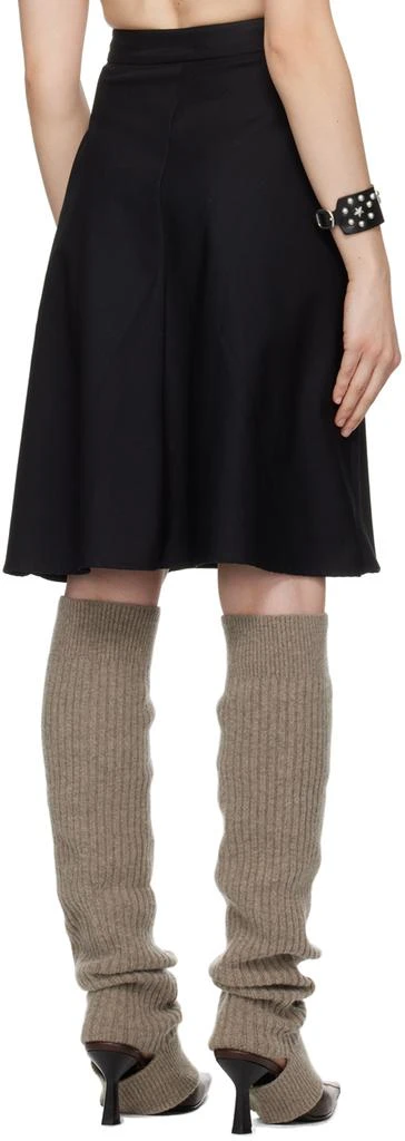 OUR LEGACY Black High-Rise Midi Skirt 3