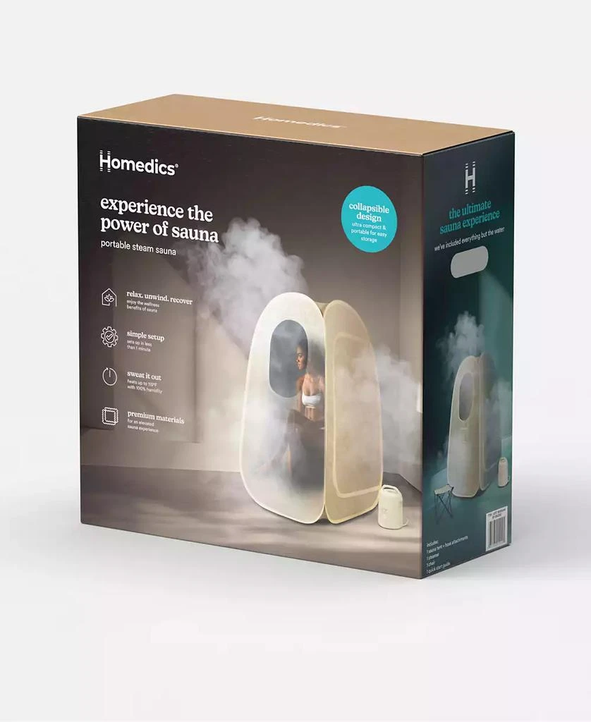 Homedics Saunazen Portable Steam Sauna 6