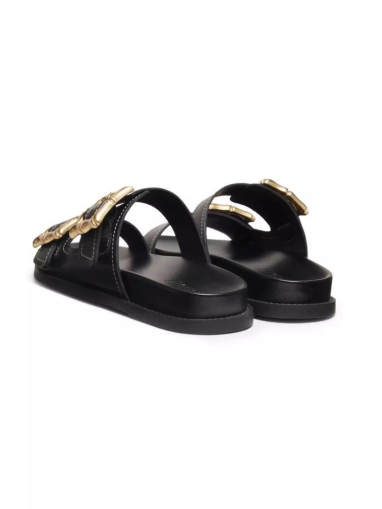 Schutz Enola Sporty Leather Sandals 3