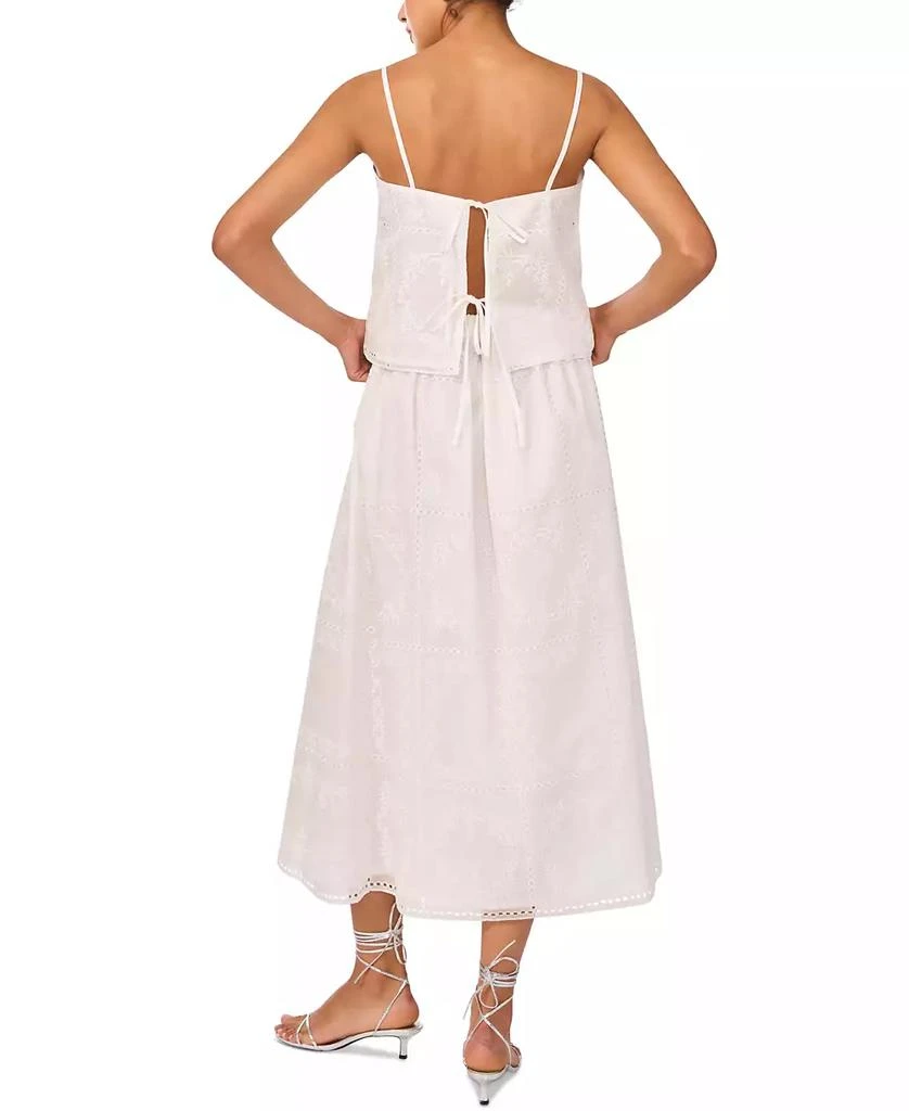 1. State Women's Embroidered Midi Skirt 4