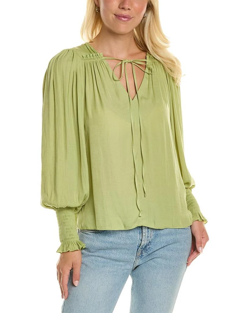 Rebecca Taylor Sateen Top 1
