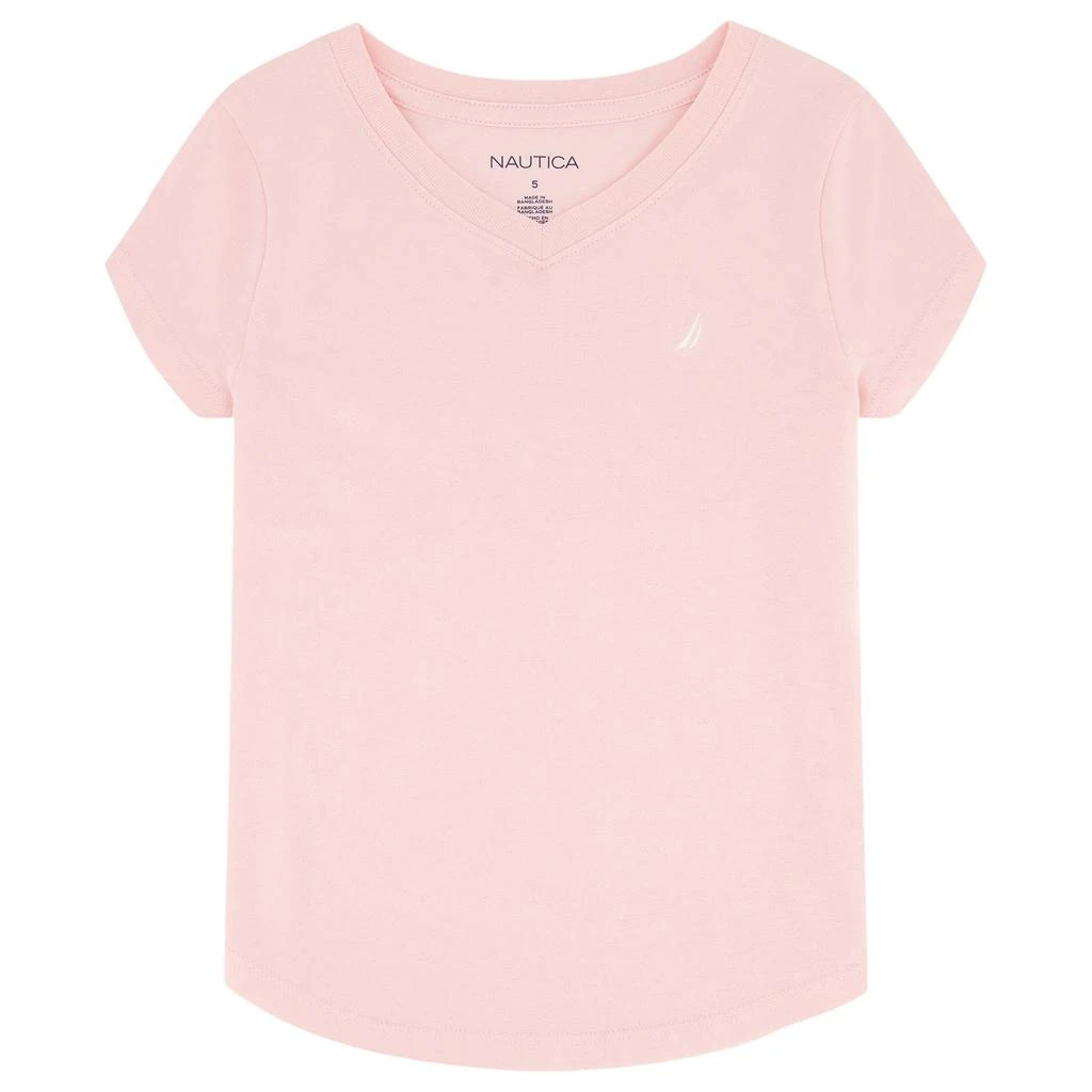 Nautica Girls' V-Neck T-Shirt (7-16) 4