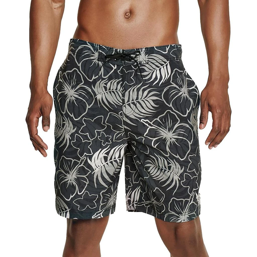 Speedo Mens Floral Print Recycled Polyester Swim Trunks 3