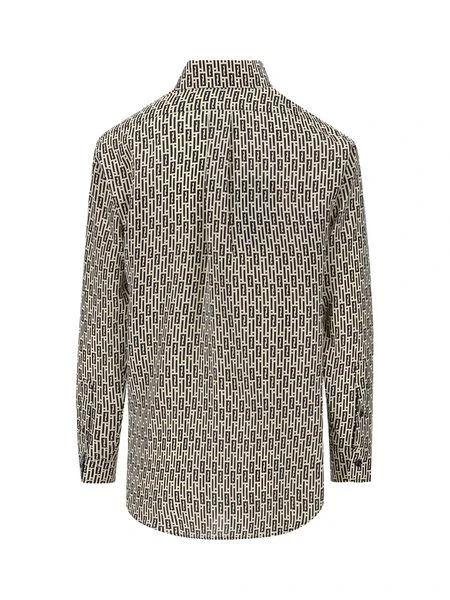 Fendi FF STRIPED PRINTED SHIRT 2