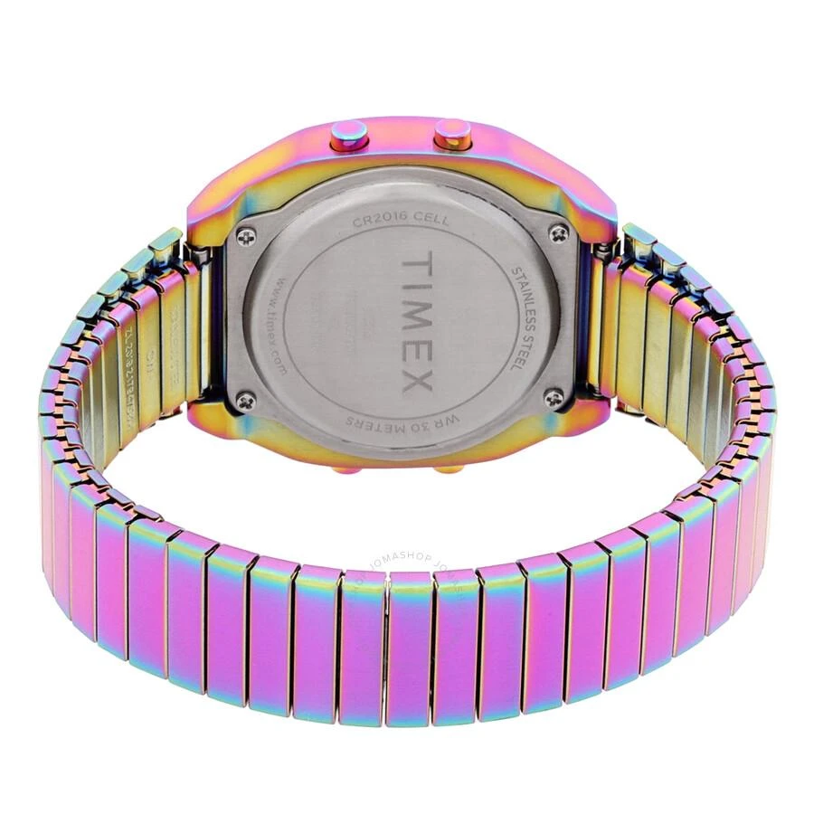 Timex 80 Quartz Digital Blue Dial Expansion Band Ladies Watch TW2W57100 3