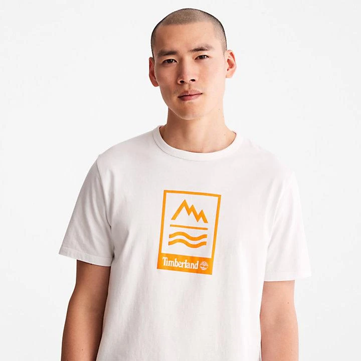 Timberland Mountains-to-Rivers T-Shirt for Men in White 5