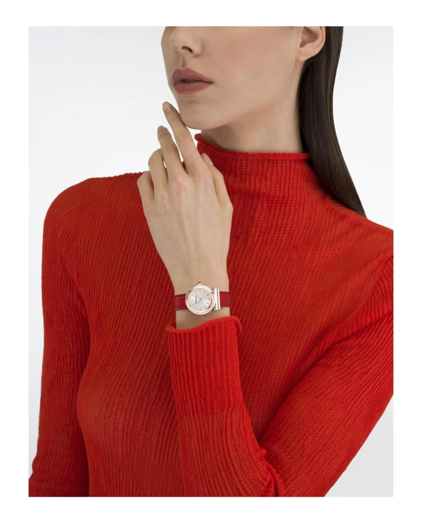Salvatore Ferragamo Gancini Leather Watch 5