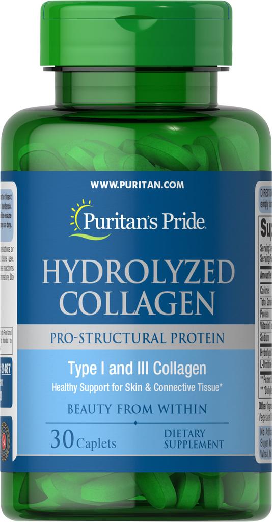 Puritan's Pride Beauty Supplements: Hydrolyzed Collagen 1000 mg Trial Size