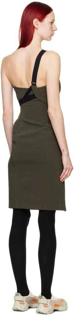 Hyein Seo SSENSE Exclusive Khaki Cinch Bag Dress 3