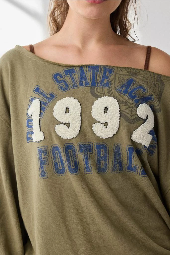 BDG BDG Jessa Graphic Off-The-Shoulder Pullover 2