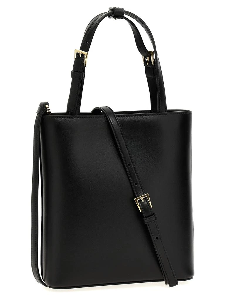 Prada Small Leather Logo Shopping Bag 2