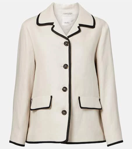 Max Mara Leslie linen jacket 1