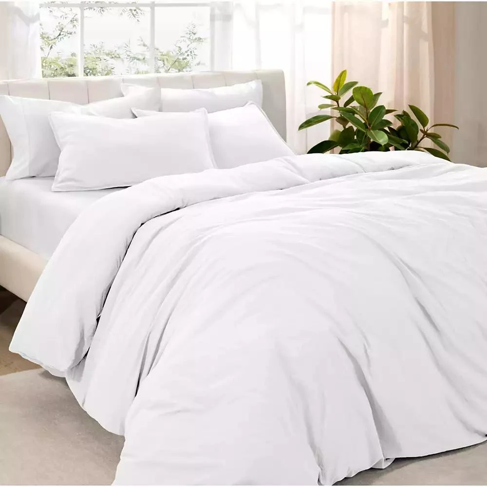 Bare Home Ultra-Soft Sandwashed Duvet Cover 
Sham Set