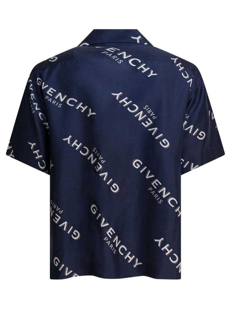 Givenchy Givenchy	Logo Printed Short-Sleeve Bowling Shirt 2