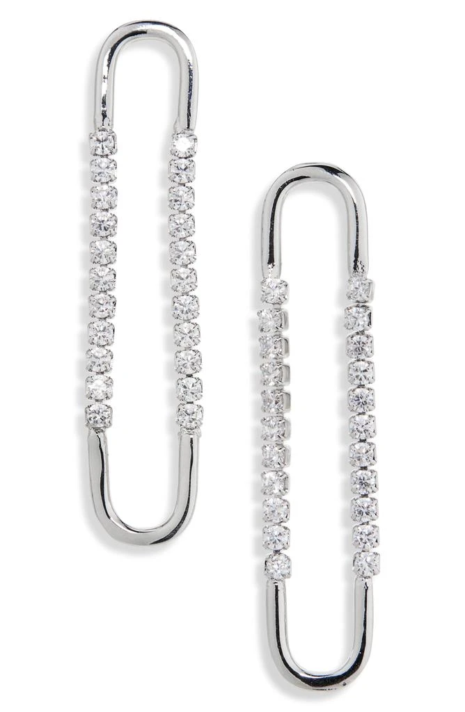 Nordstrom CZ Chain Drop Earrings