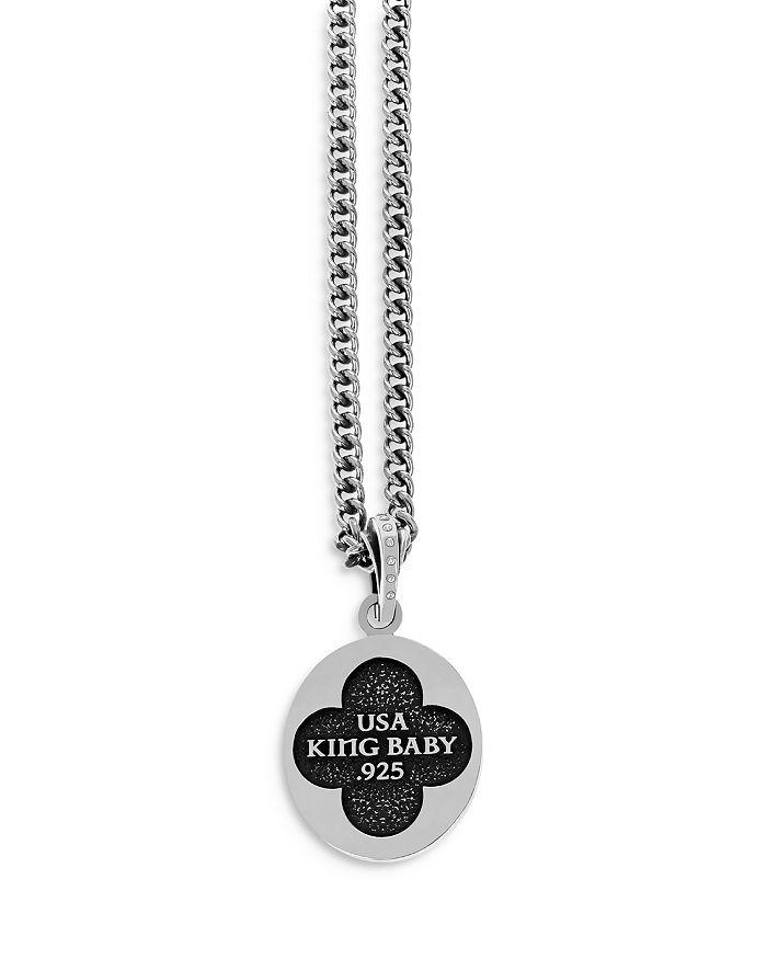 King Baby Saint Christopher Pendant Necklace, 24"